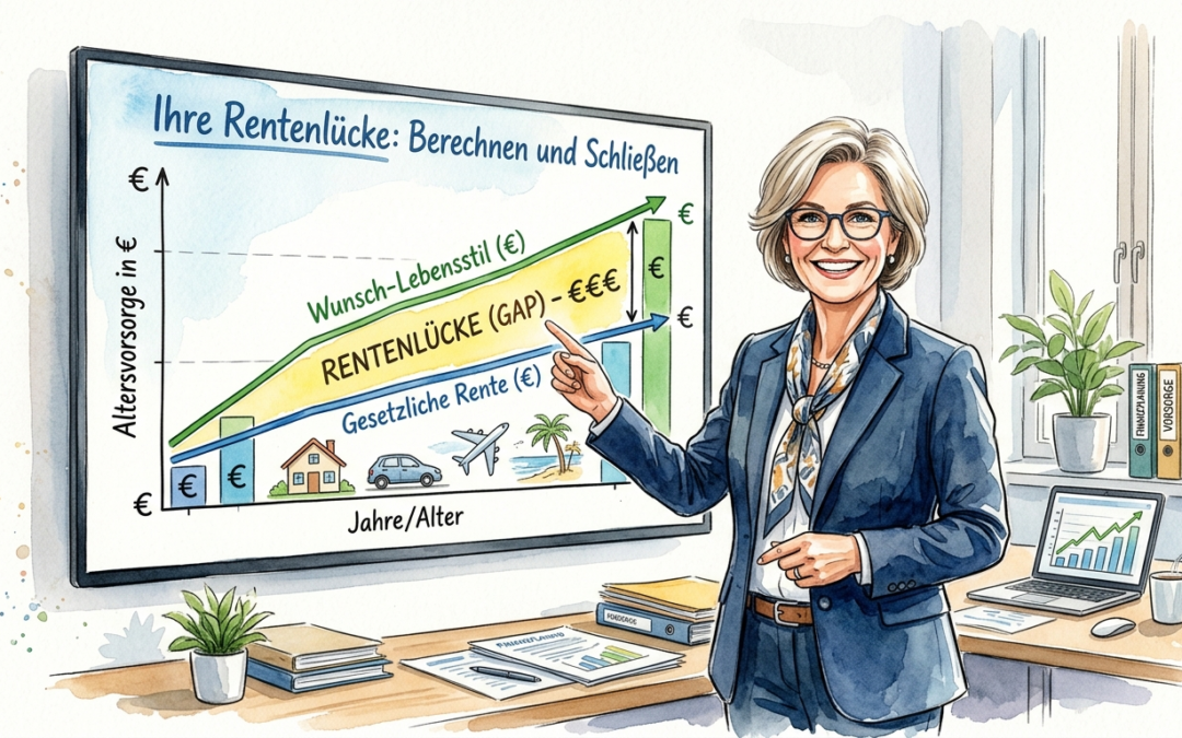 Deine Rentenlücke berechnen – bevor das Leben es für dich tut